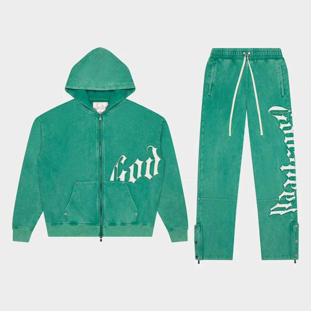Godspeed Og Logo Green (Full Sweatsuit)