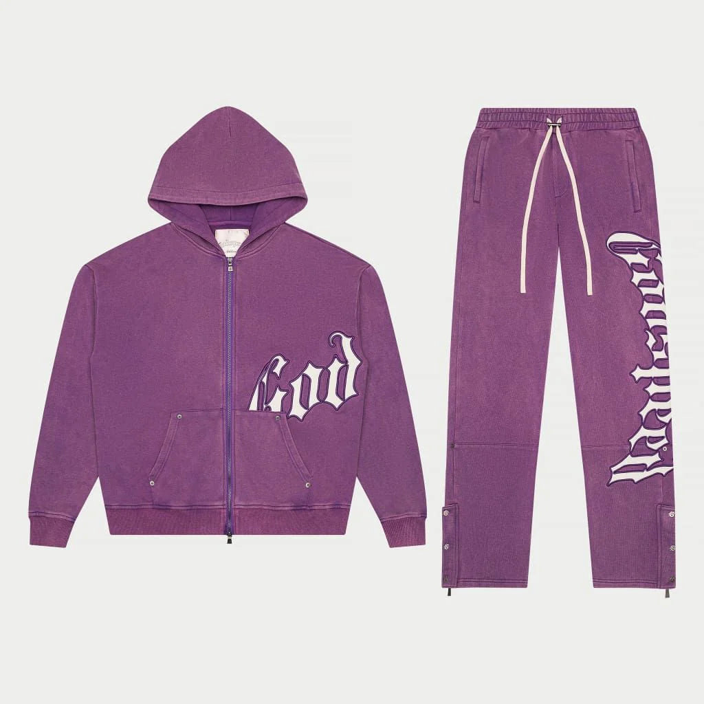 Godspeed Og Logo Purple (Full Sweatsuit)