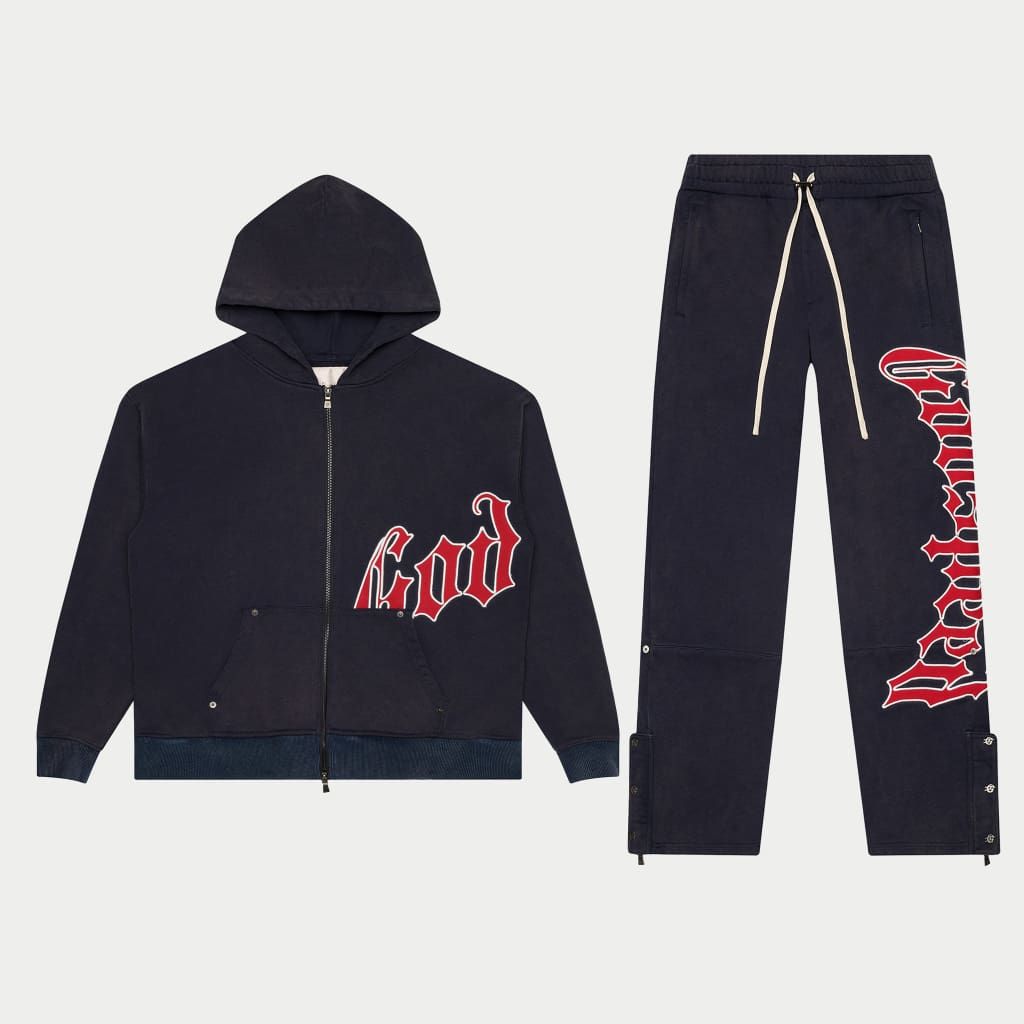 Godspeed Navy/Red Godspeed Full Sweatsuit