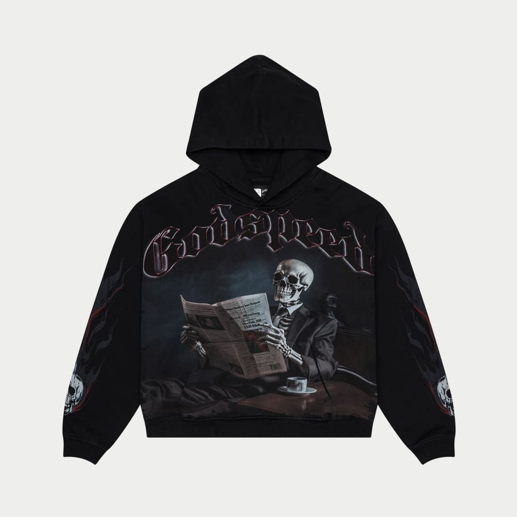 Godspeed "Black Monday" Hoodie (Grey Wash)