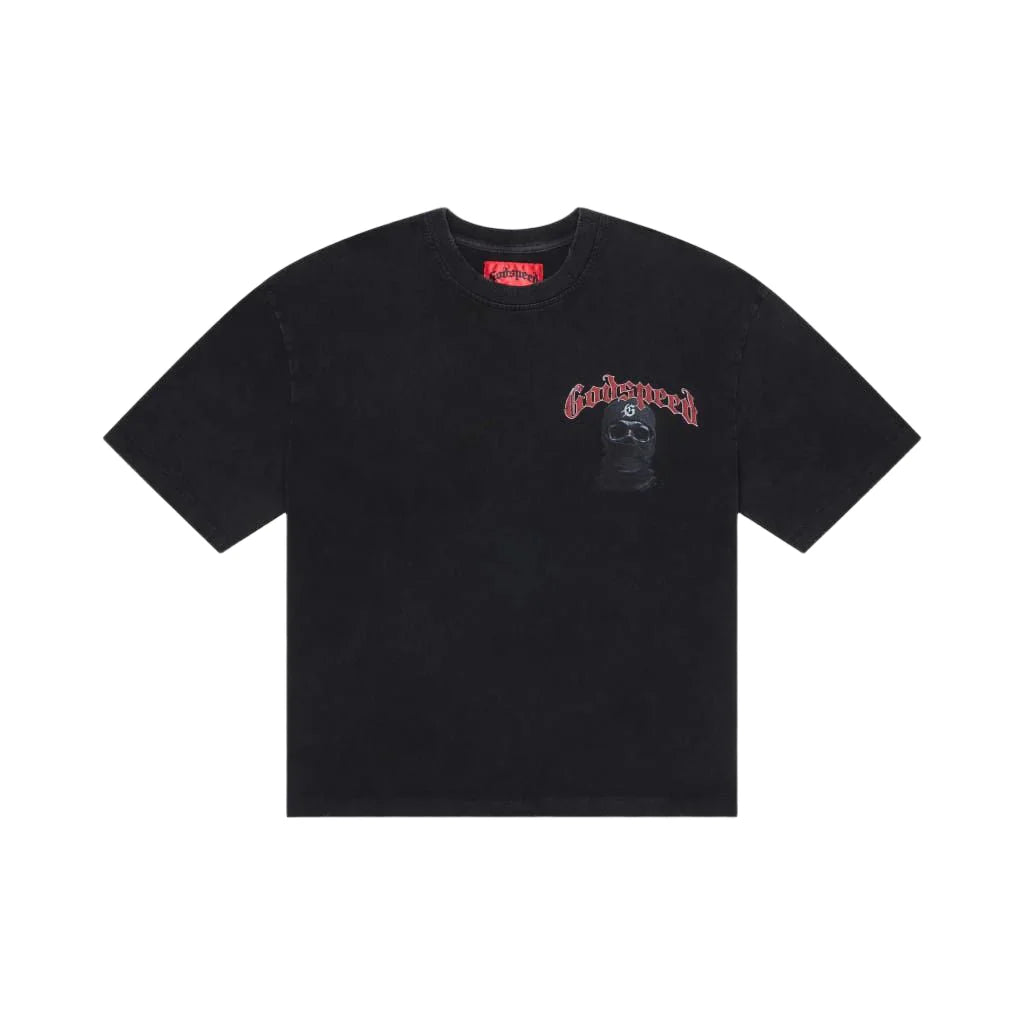 Godspeed "Balaclava" T-Shirt Black/Red