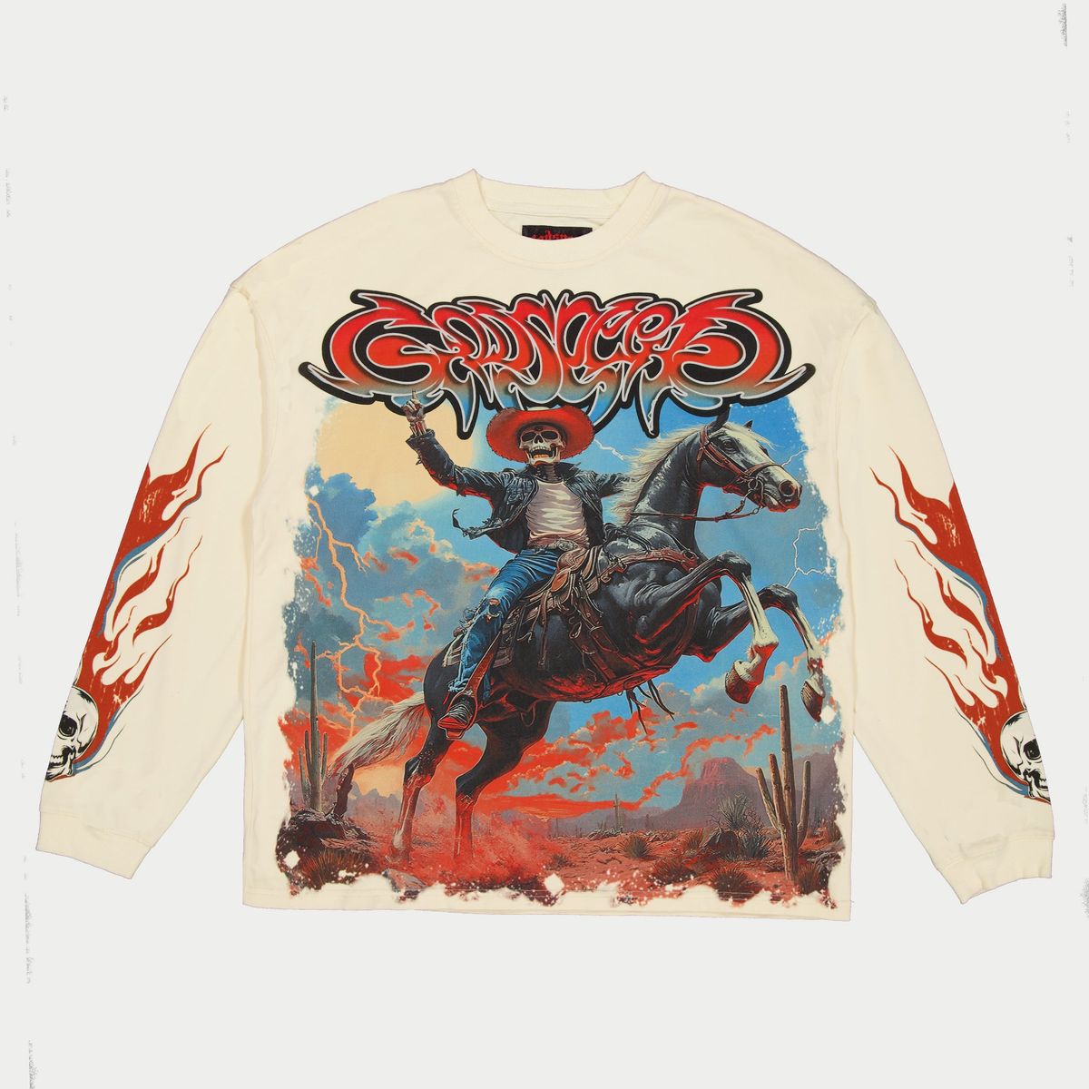 Godspeed "Best Western" Bone Long Sleeve