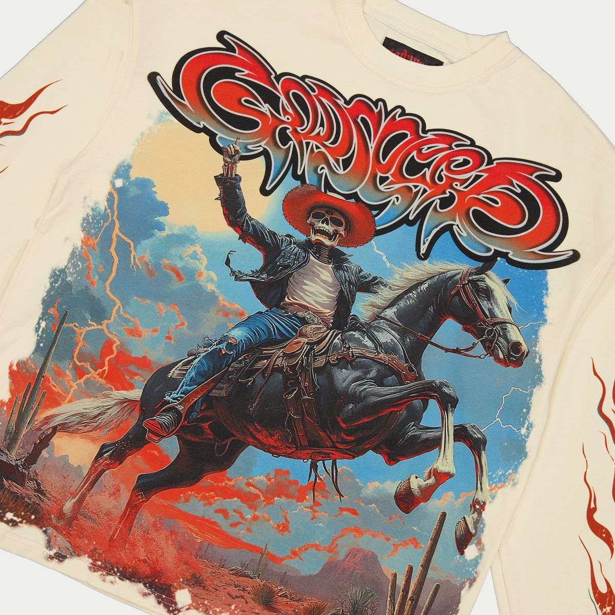 Godspeed "Best Western" Bone Long Sleeve