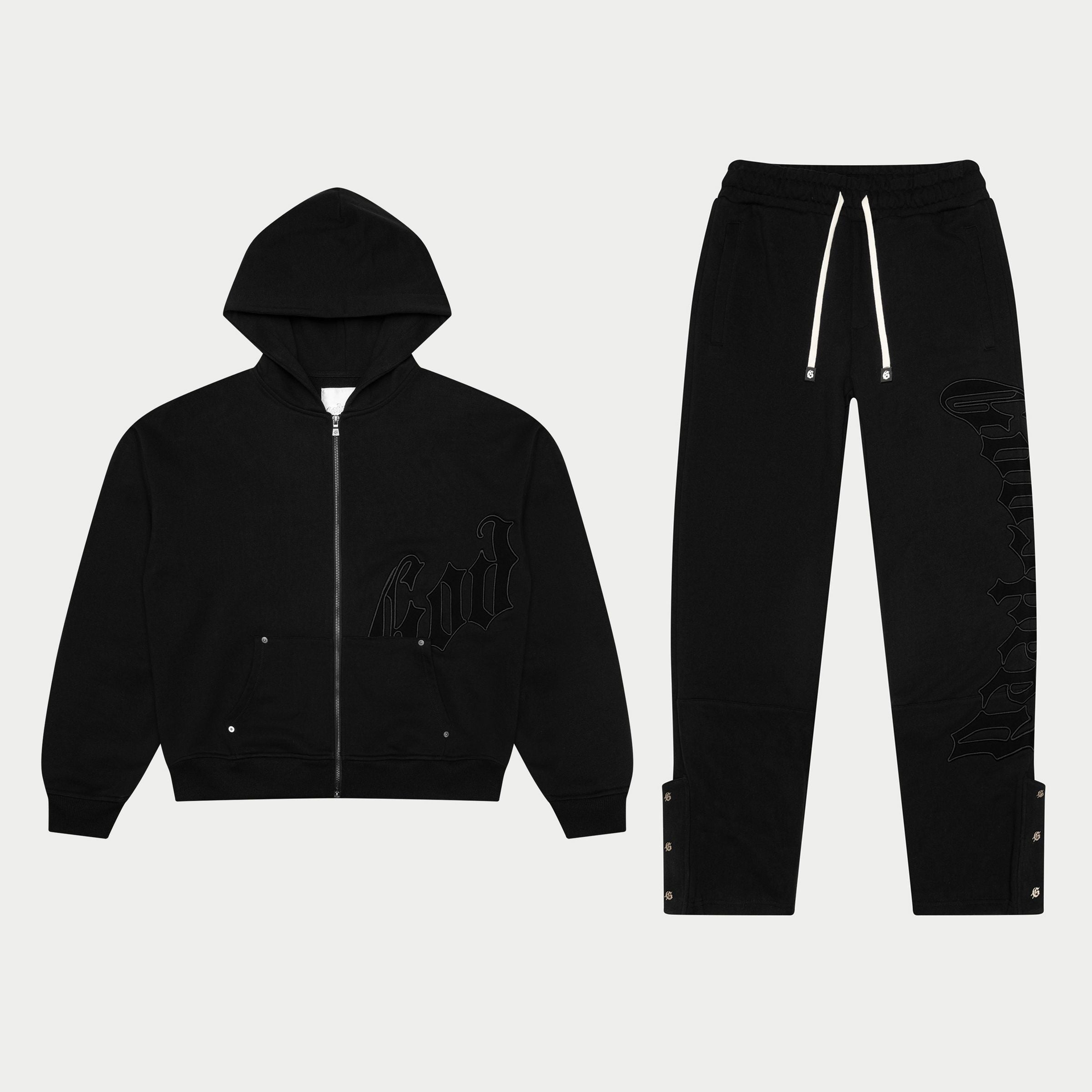 Godspeed "Double Black" Full Sweatsuit