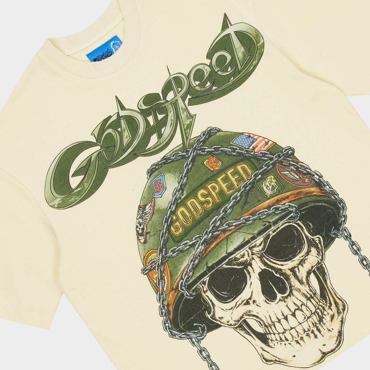 Godspeed "Badges of Honor II" Bone T-Shirt