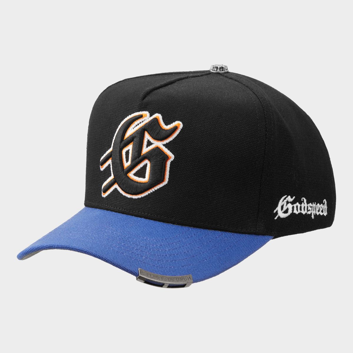 Godspeed Trucker Insignia Hat (Blue/Orange)