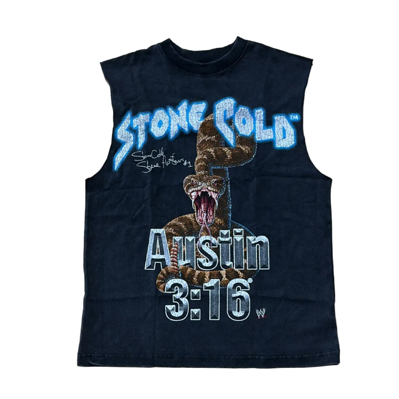 WWE "Stone Cold Snake" Sleeveless T-Shirt