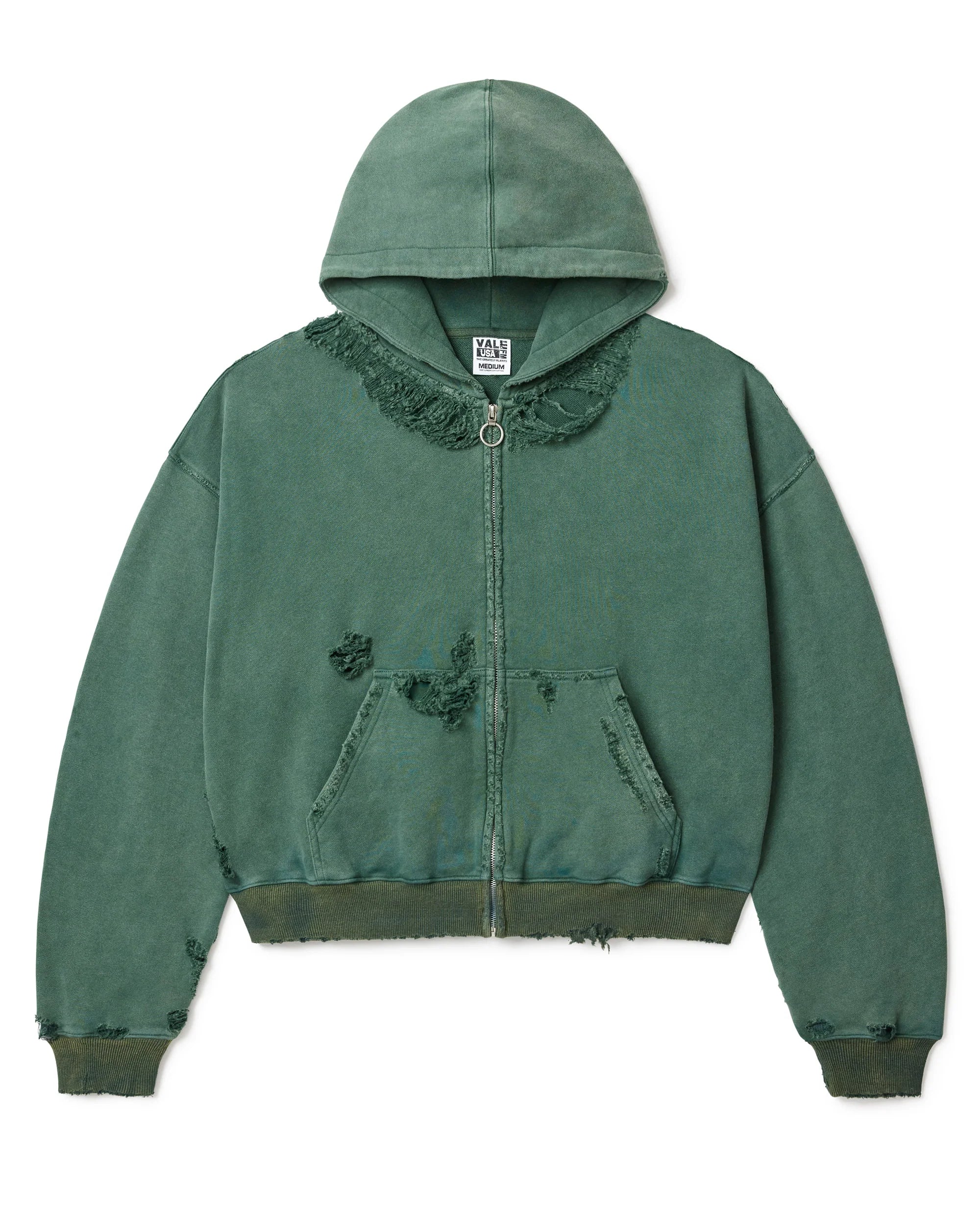 Vale "Pine Destroyer" Zip-Up Hoodie