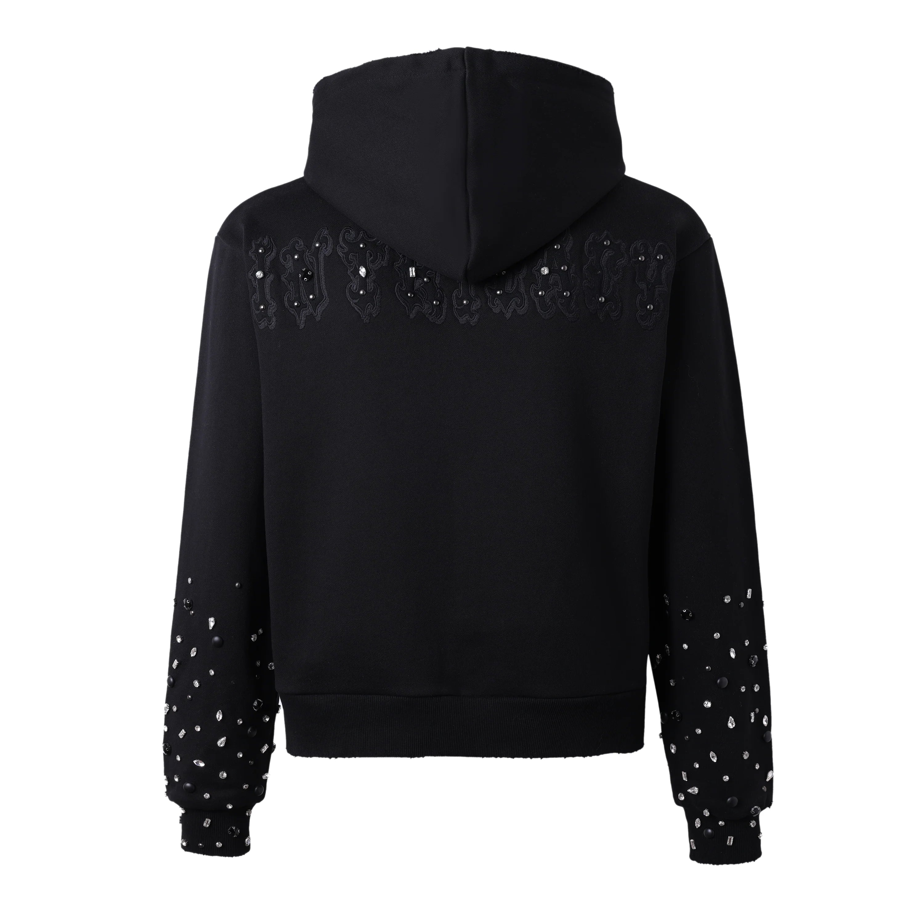 Lost Intricacy "Black Out" Patches 2.o Zip-Up Hoodie