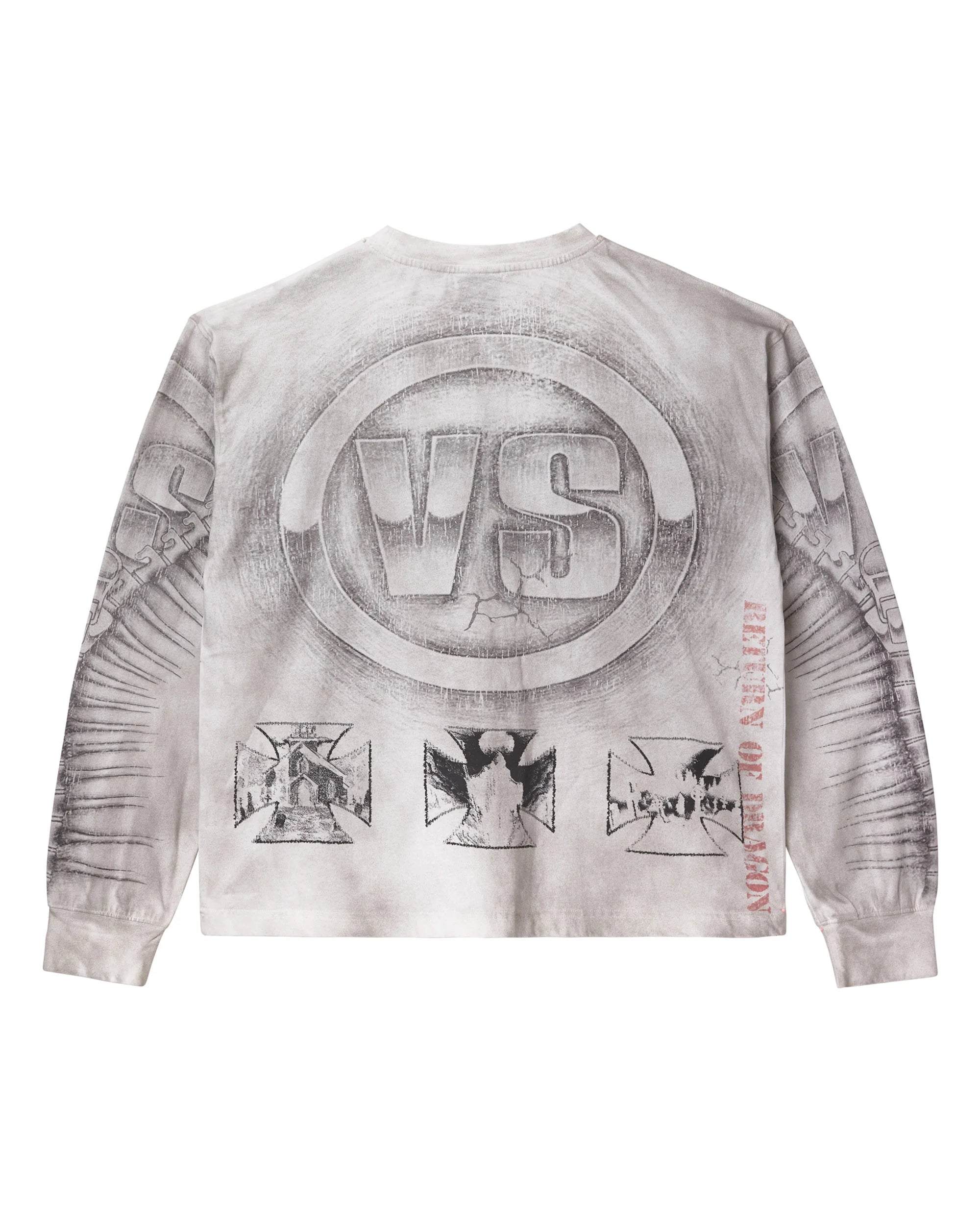 Vale "Iron Will" White Long Sleeve