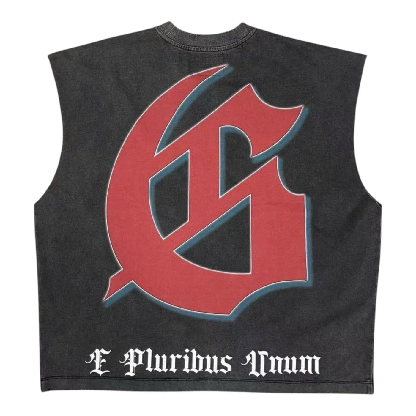 Godspeed "Checkmate" Black Wash Sleeveless T-Shirt