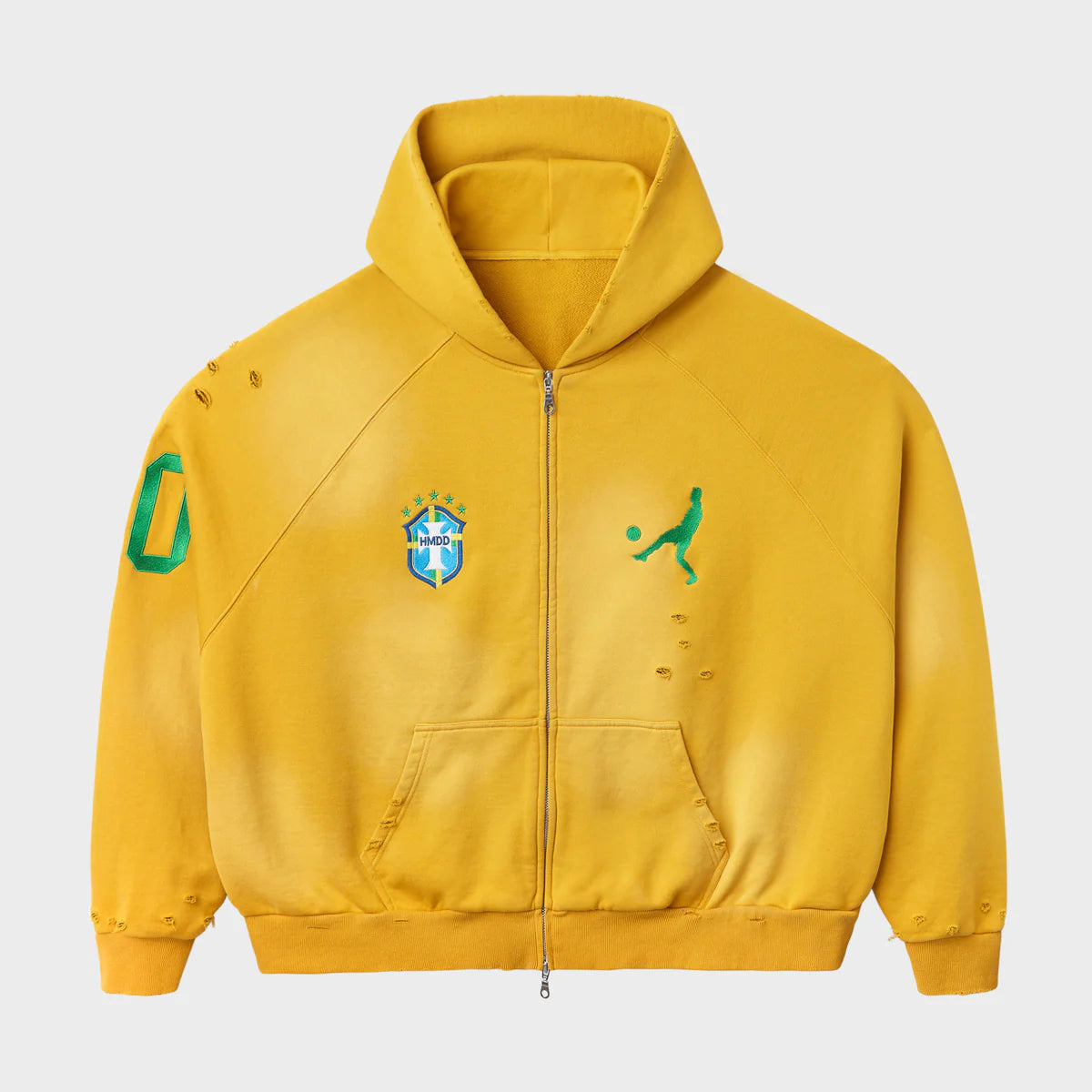 HMDD Brasil Zip-Up (RIO GOLD)