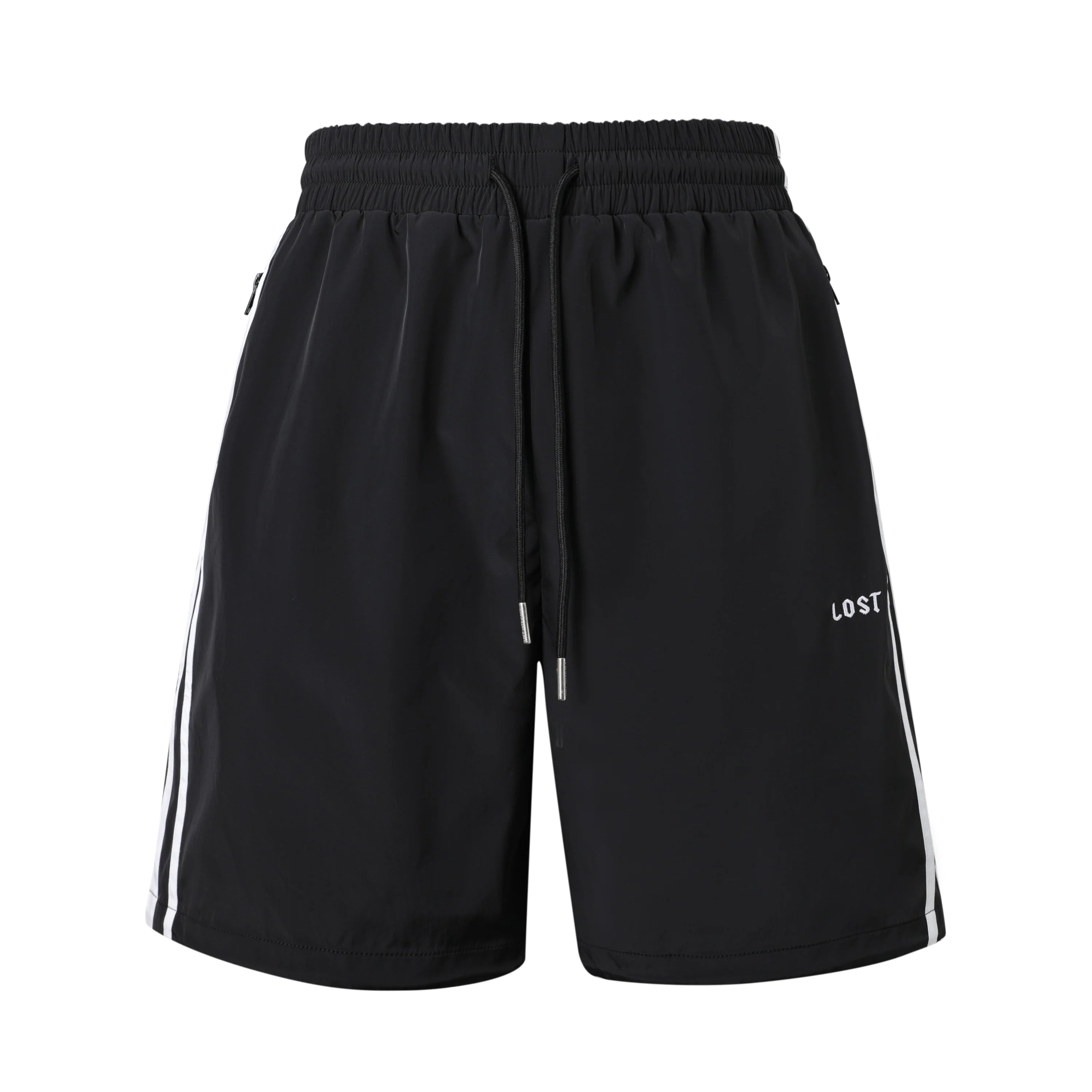 Lost Intricacy "Black Track" Shorts