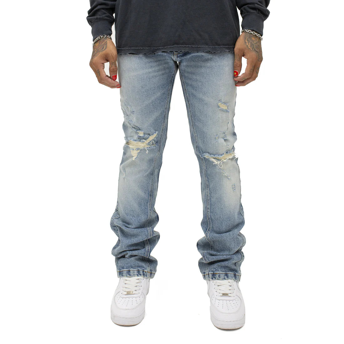 Mintcrew "Malibu Wash" Flare Jeans