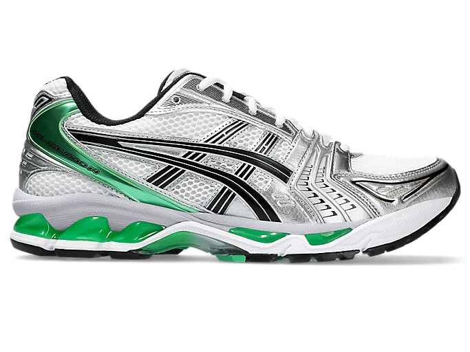 Asics White/Malachite Green Gel-Kayano 14