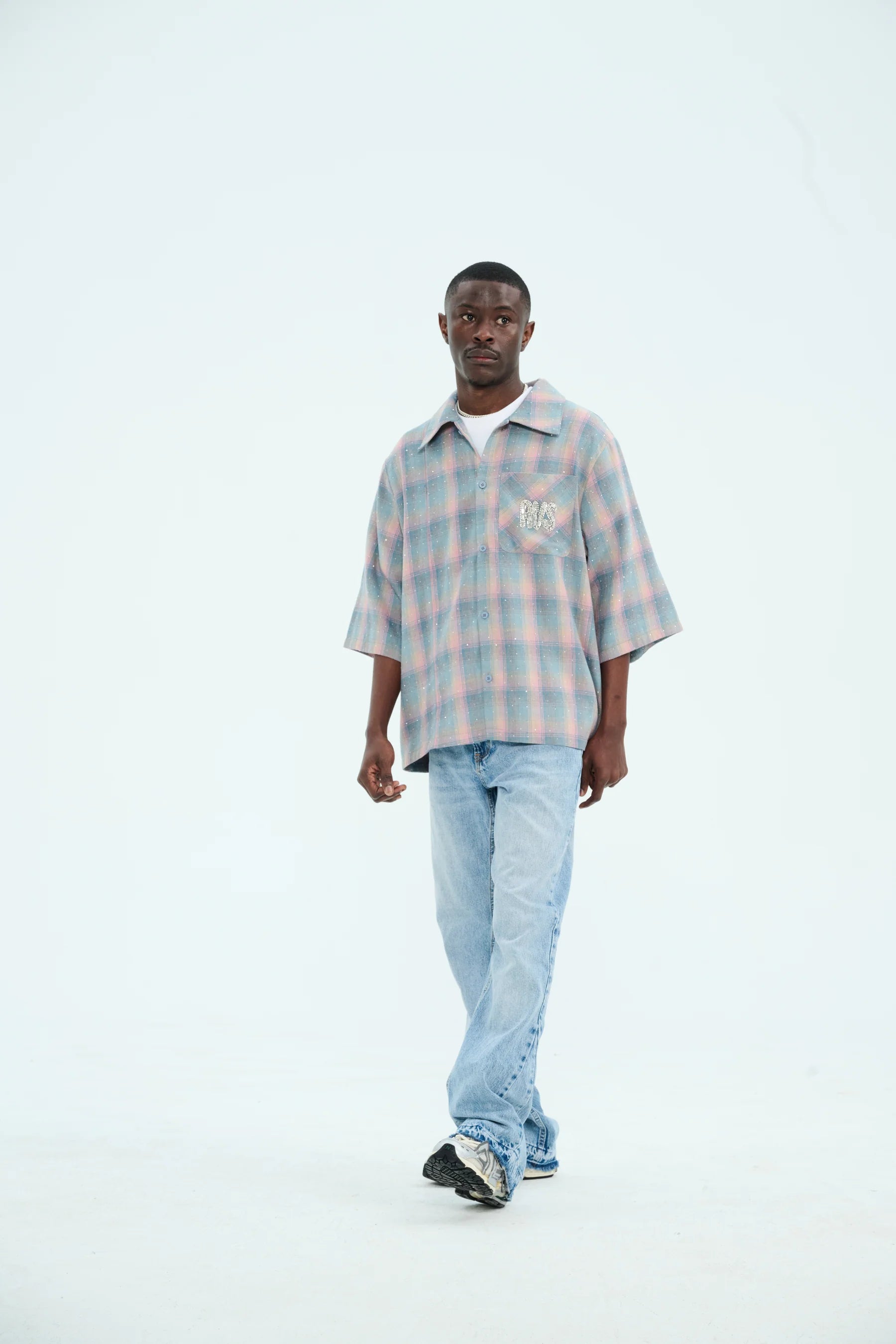 RVS Labs "LUMIÈRE" Teal/Coral Flannel