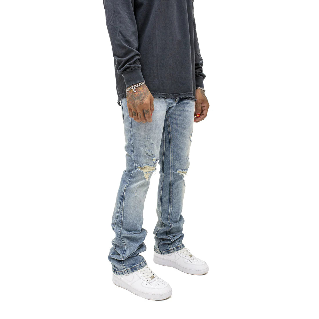 Mintcrew "Malibu Wash" Flare Jeans