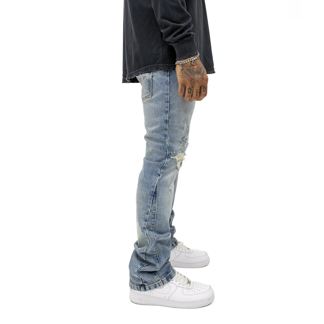 Mintcrew "Malibu Wash" Flare Jeans