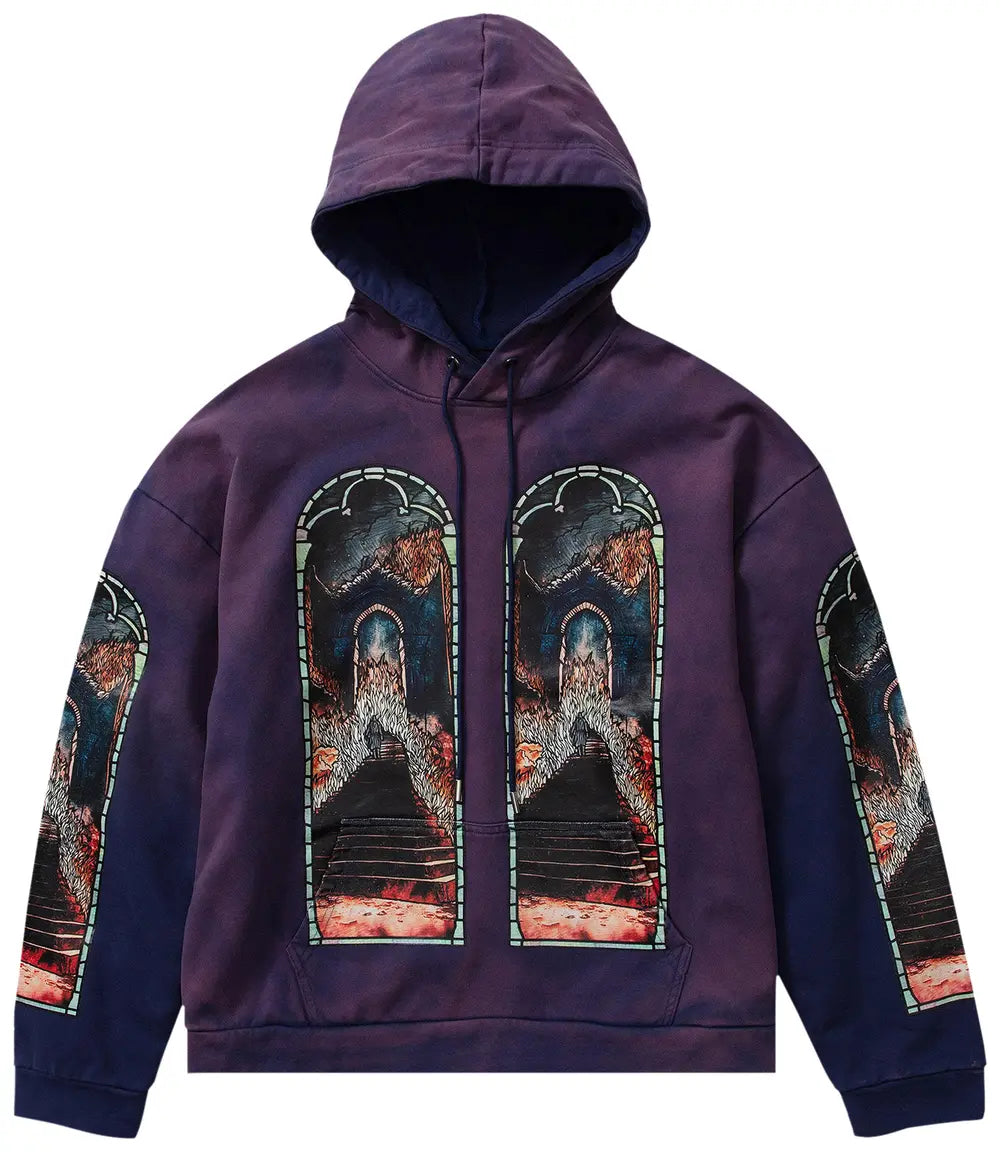 Who Decides War "Descent" Hoodie (Indigo)