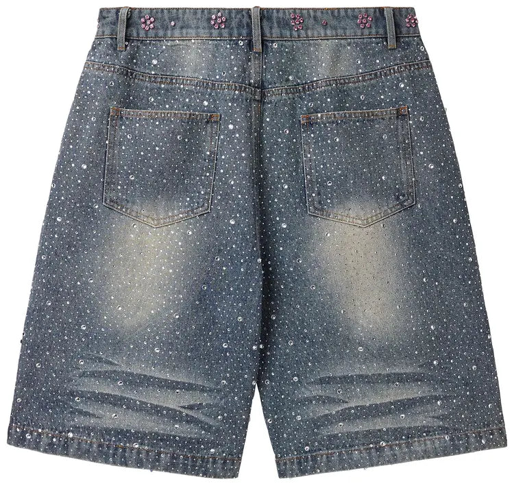 Vale "Iced Out" Jean Shorts