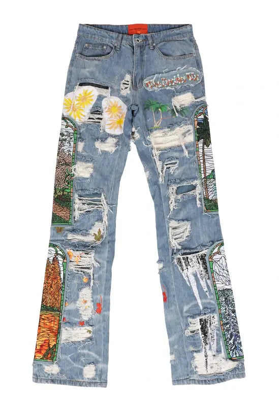 Who Decides War "Four Seasons Fusion" Jeans
