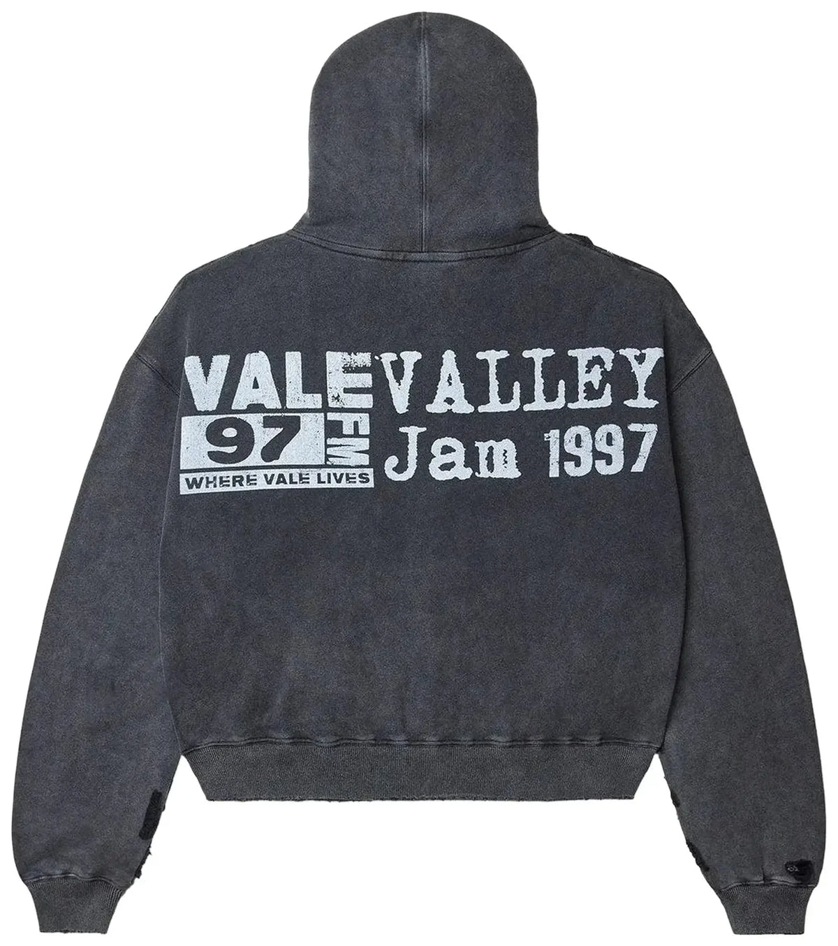 Vale "Big Chain" Black Pullover Hoodie