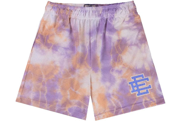 Eric Emanuel Tie Dye Suns Colors Purple Shorts
