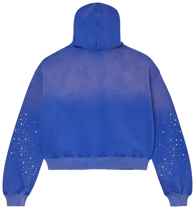 Vale "Classico" Blue Zip-Up Hoodie