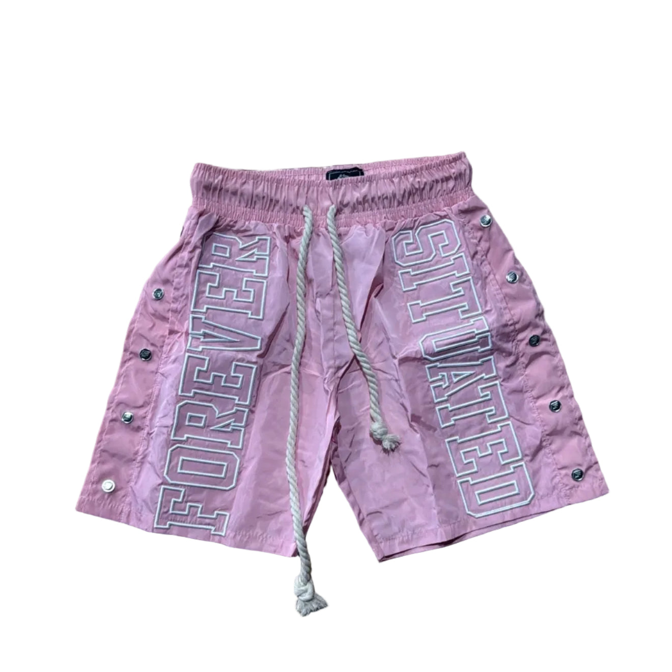 Forever Situated "FS Nylon" Shorts (Pink)