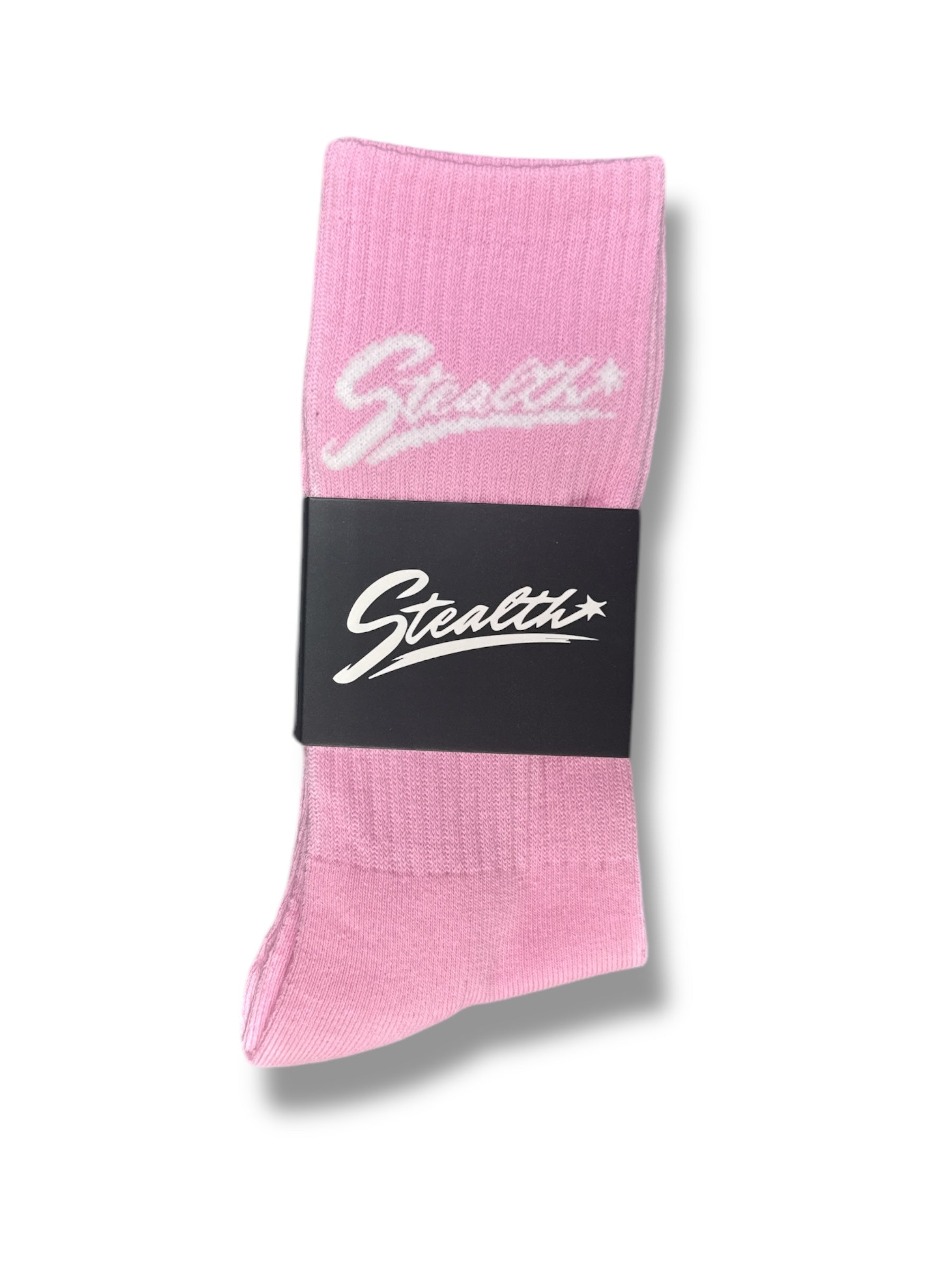 Stealth Crew Socks “Pink”