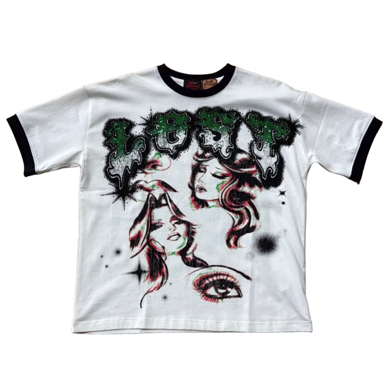 Lost Intricacy "Angel Eyes" White T-Shirt