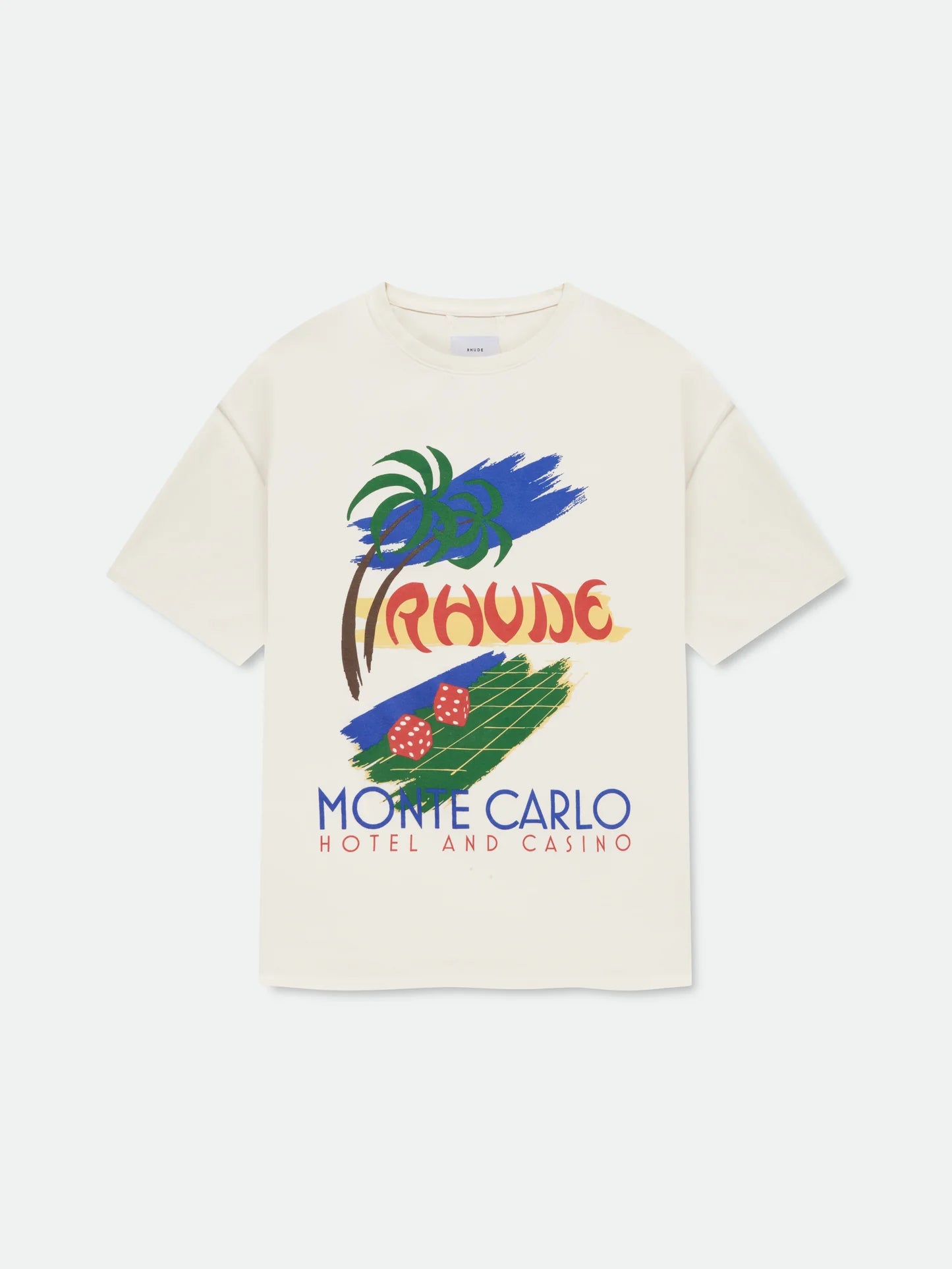 Rhude "Roulette" White T-Shirt