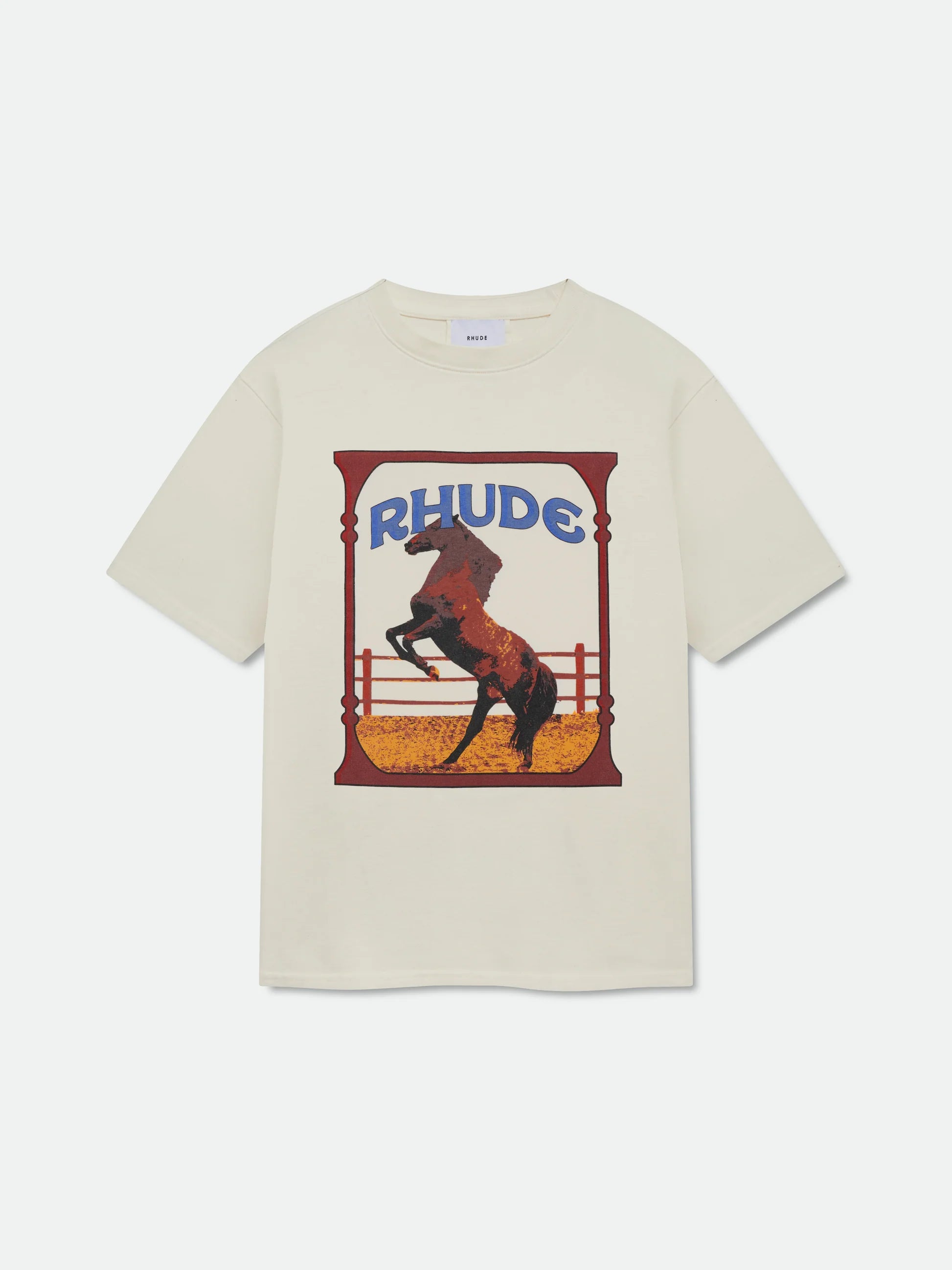 Rhude "Cadre" White T-Shirt
