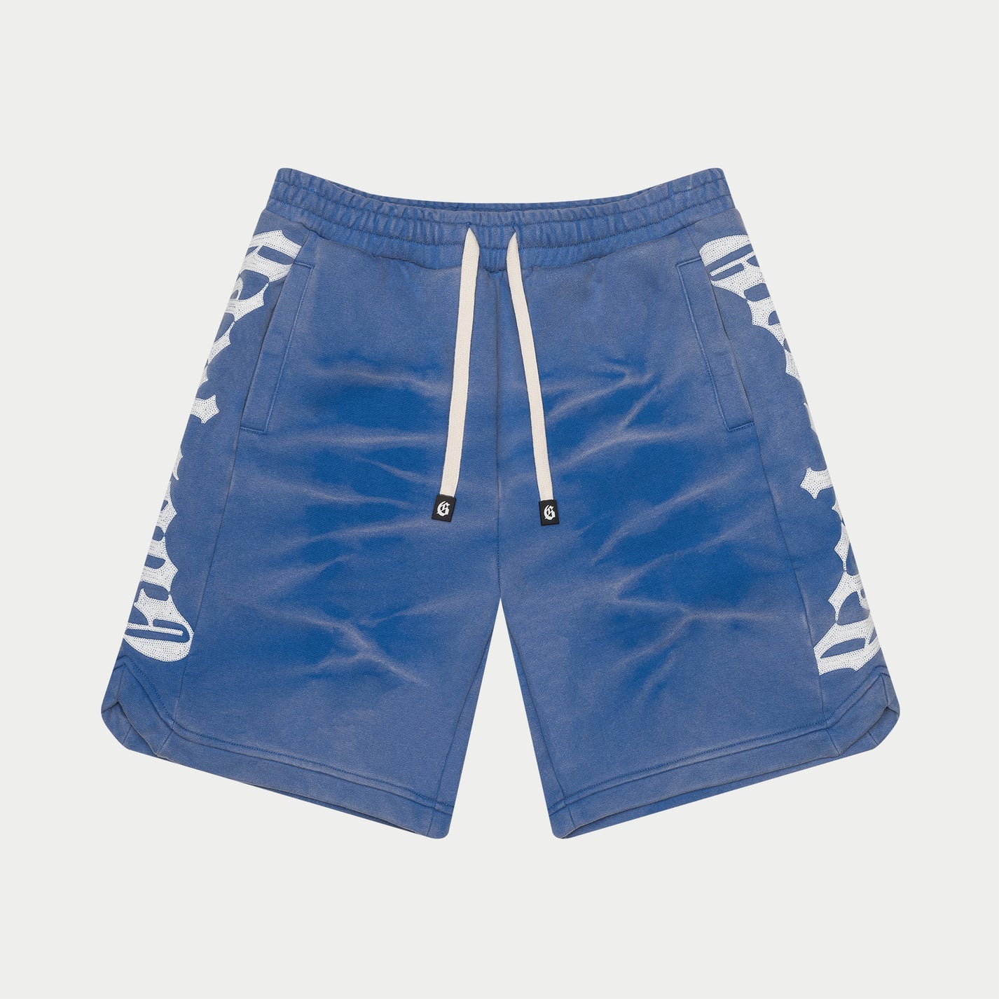 Godspeed "Blue Tie Dye" Courtside Cotton Shorts