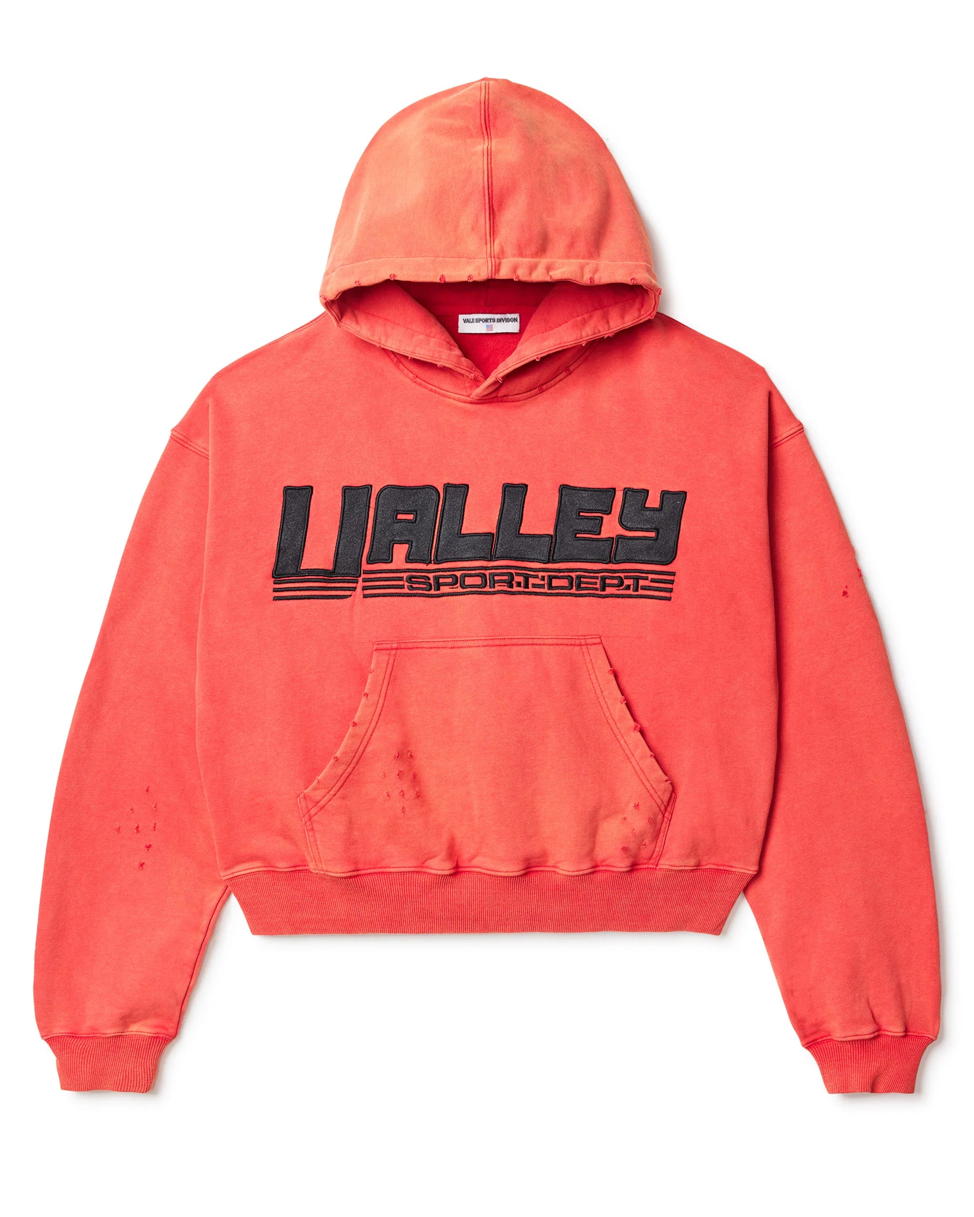 Vale "Sport" Red Pullover Hoodie