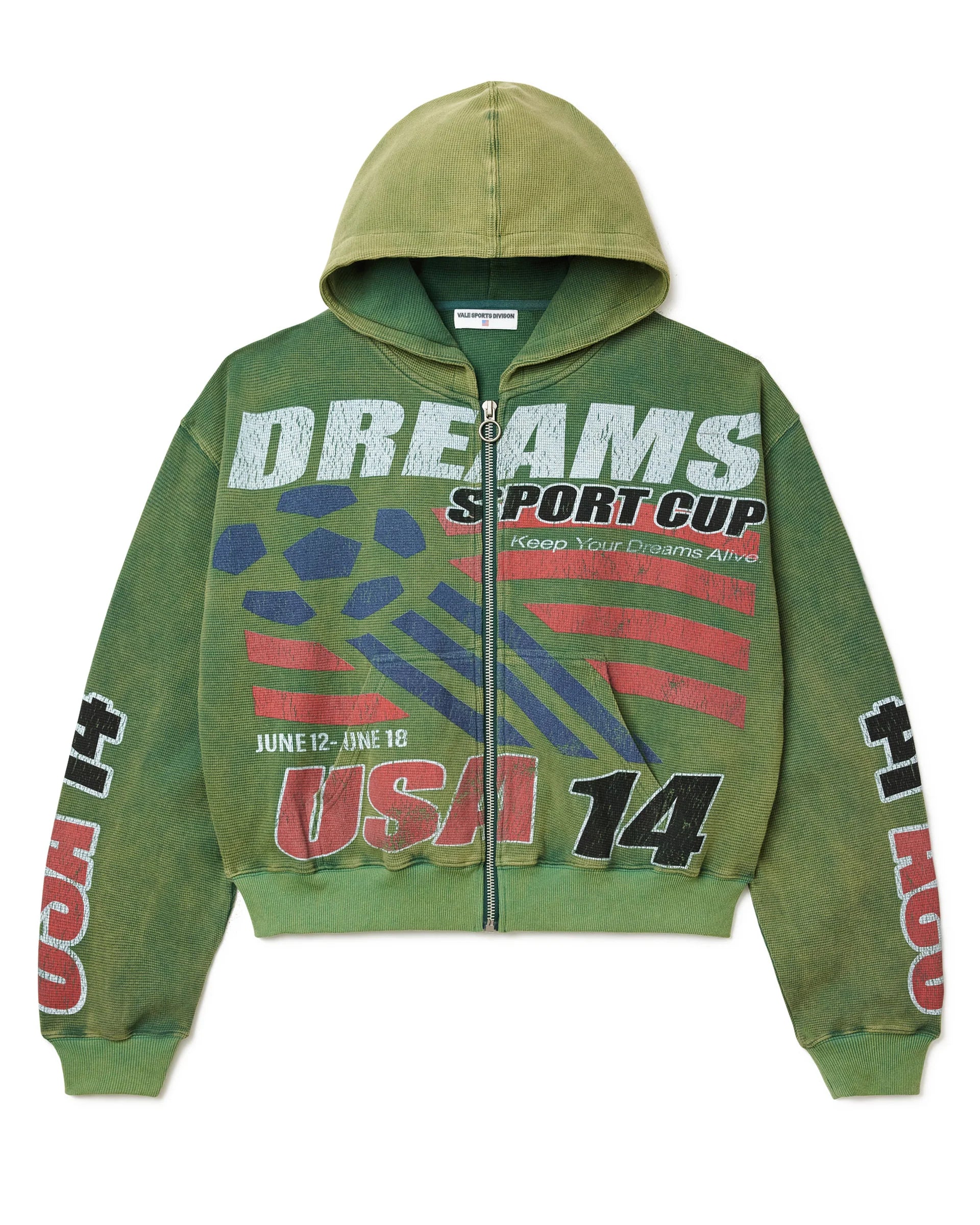 Vale "USA14" Zip-Up Hoodie