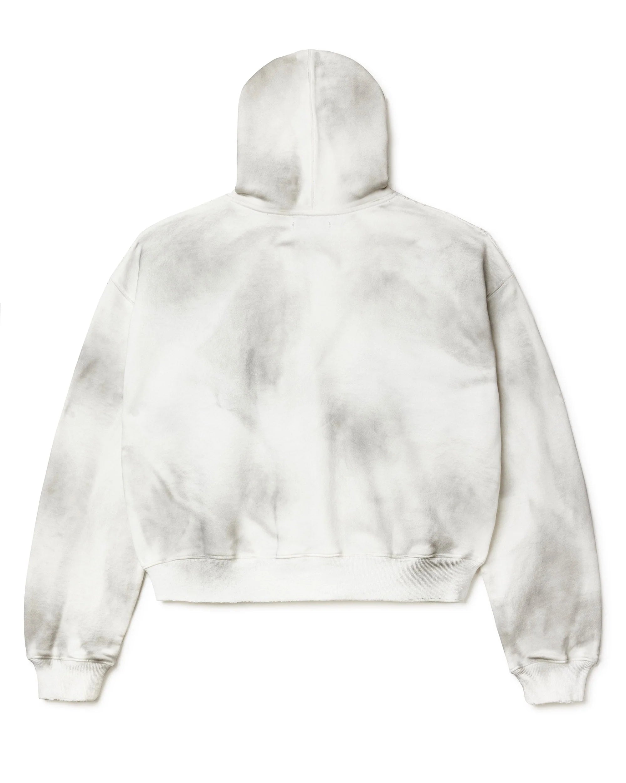 Vale "Oreo 14" White Zip-Up Hoodie