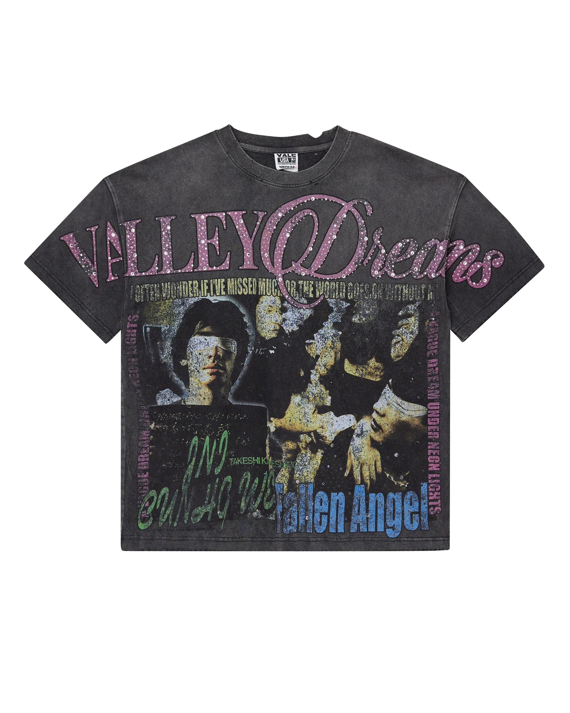 Vale "Fallen" Bling Black T-Shirt
