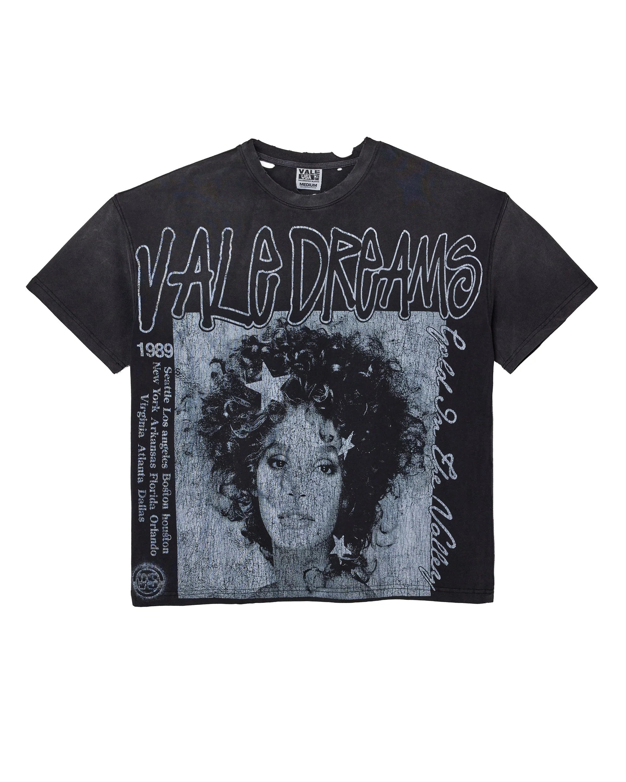 Vale "Lost Note" Black T-Shirt