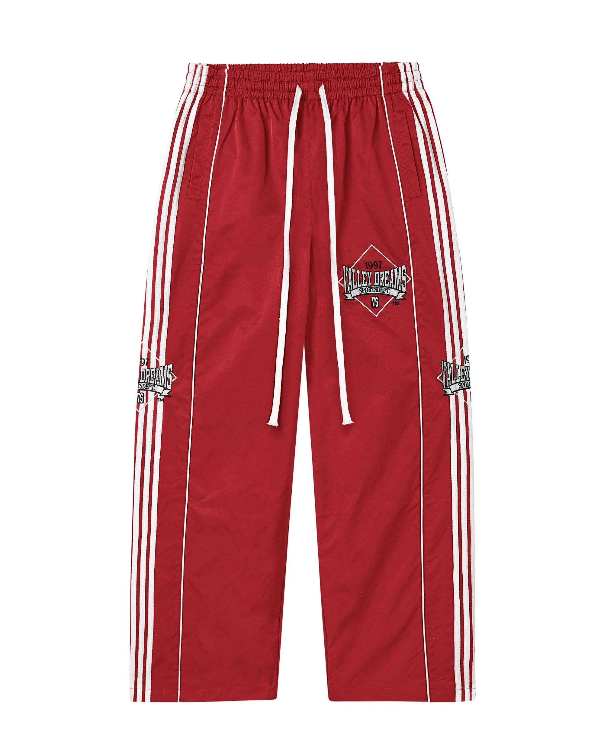 Vale "Stripe" Red Track Pants