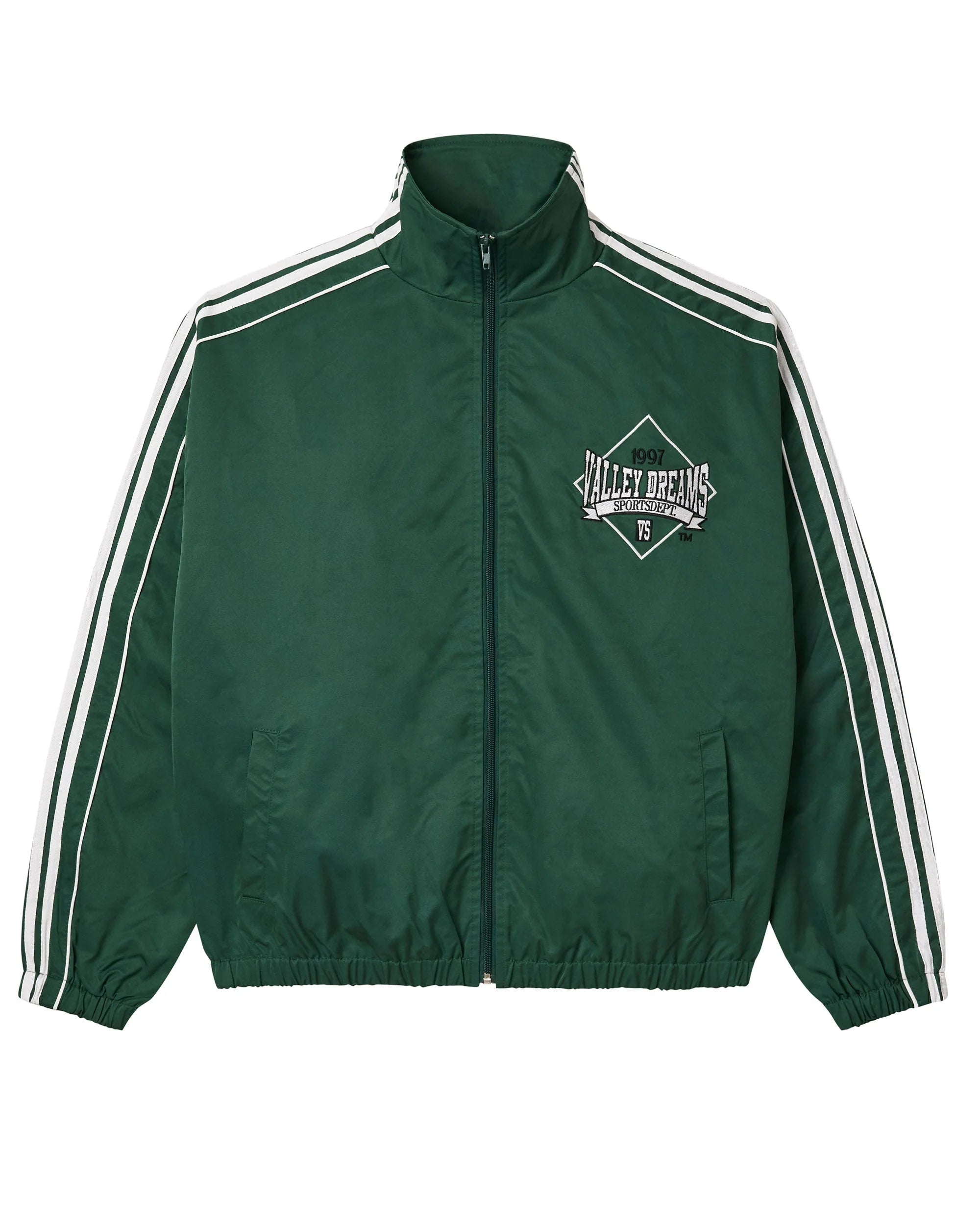 Vale "Stripe" Green Track Jacket