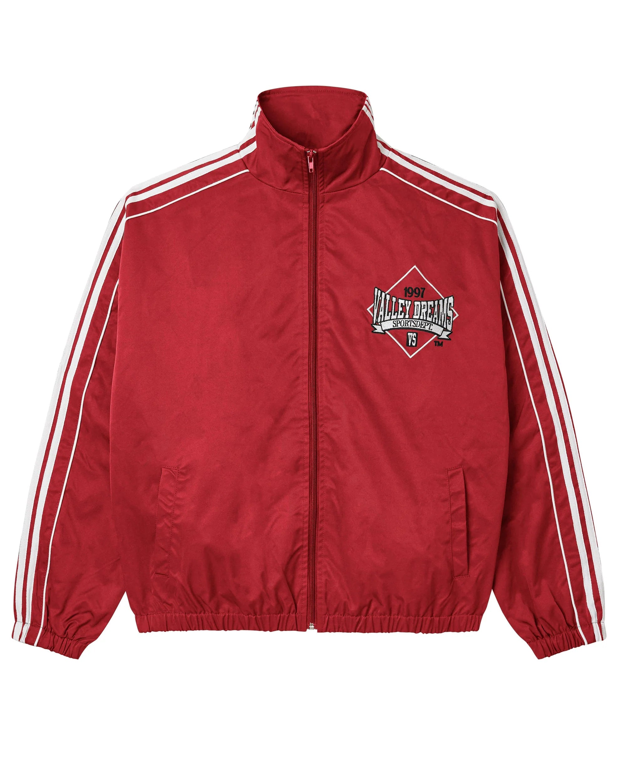 Vale "Stripe" Red Track Jacket