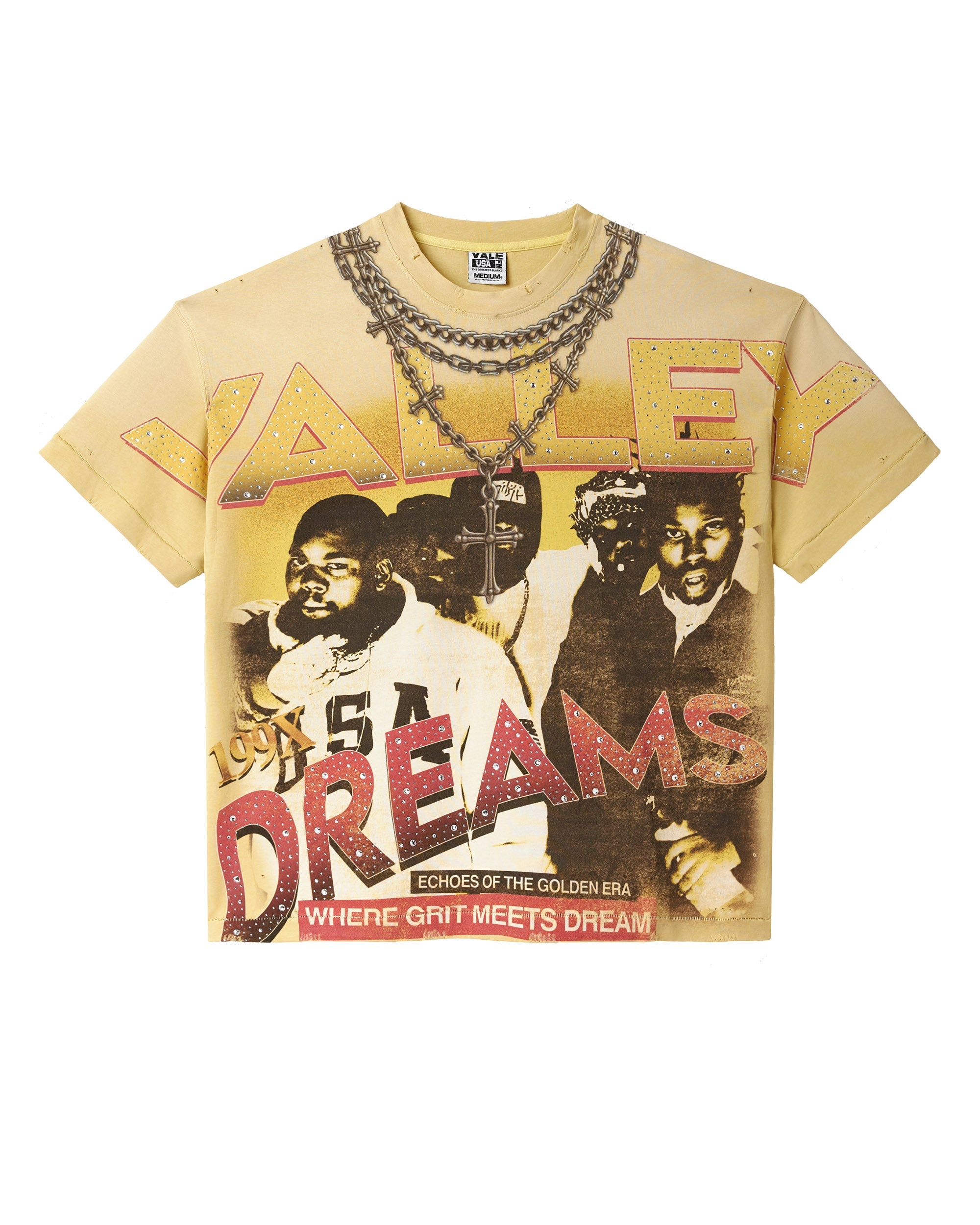 Vale "Golden Chambers" Bling T-Shirt