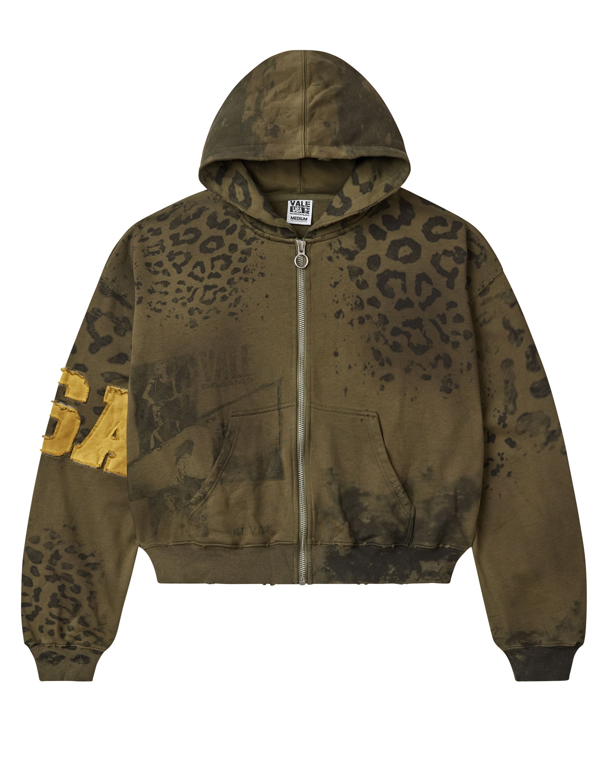 Vale "Safari" Zip Up Hoodie