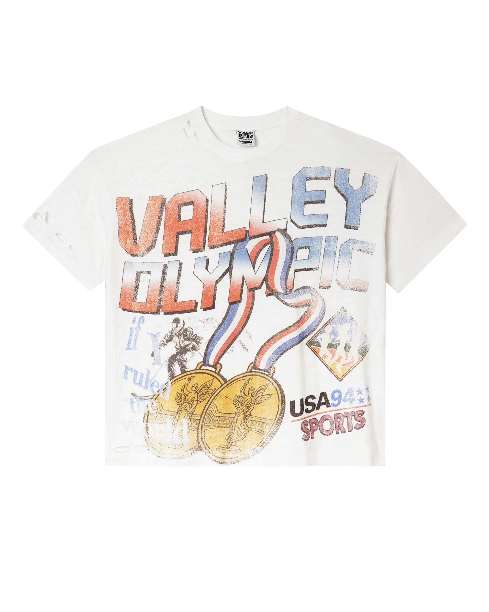 Vale "Olympia" White T-Shirt