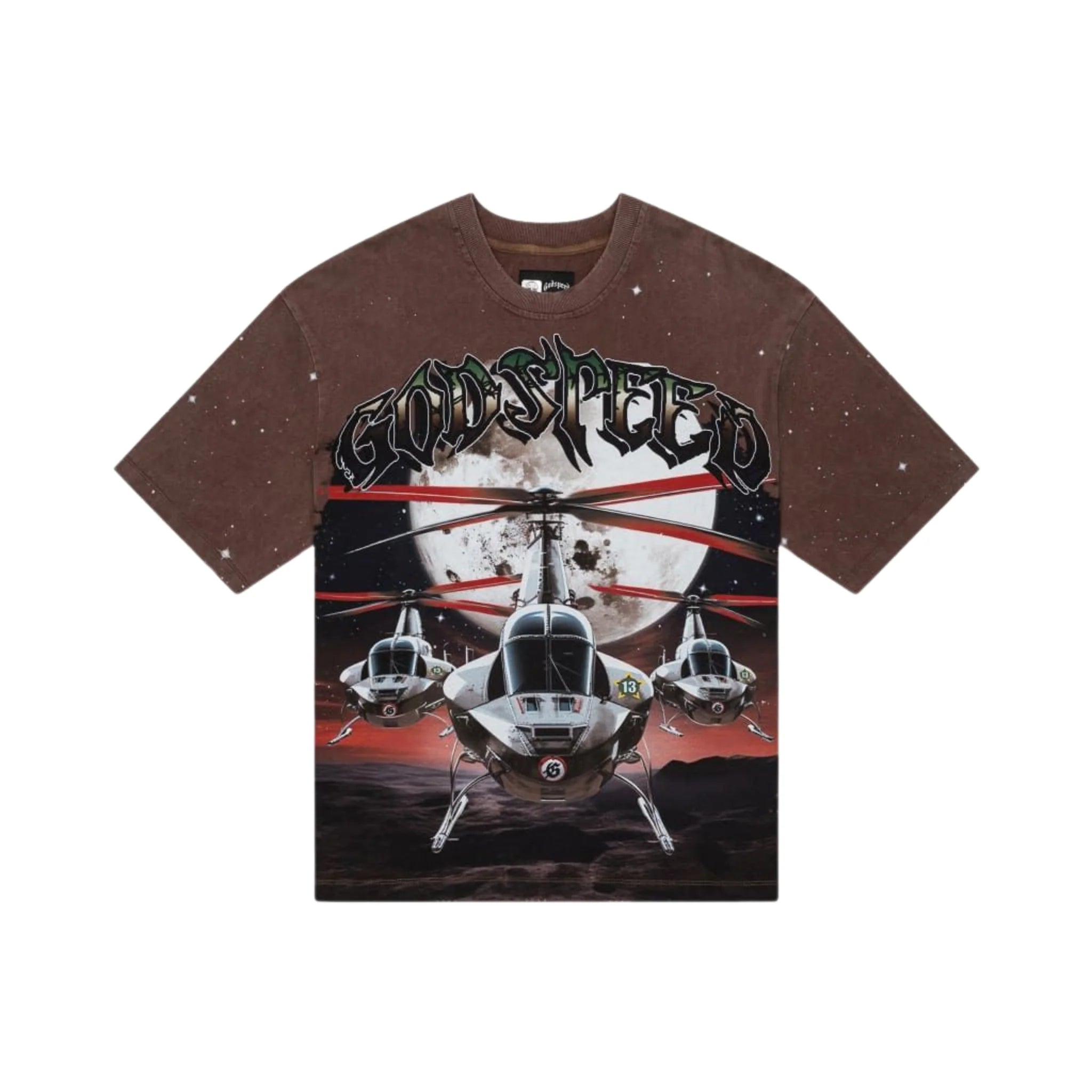 Godspeed "Airstrike" Brown T-Shirt