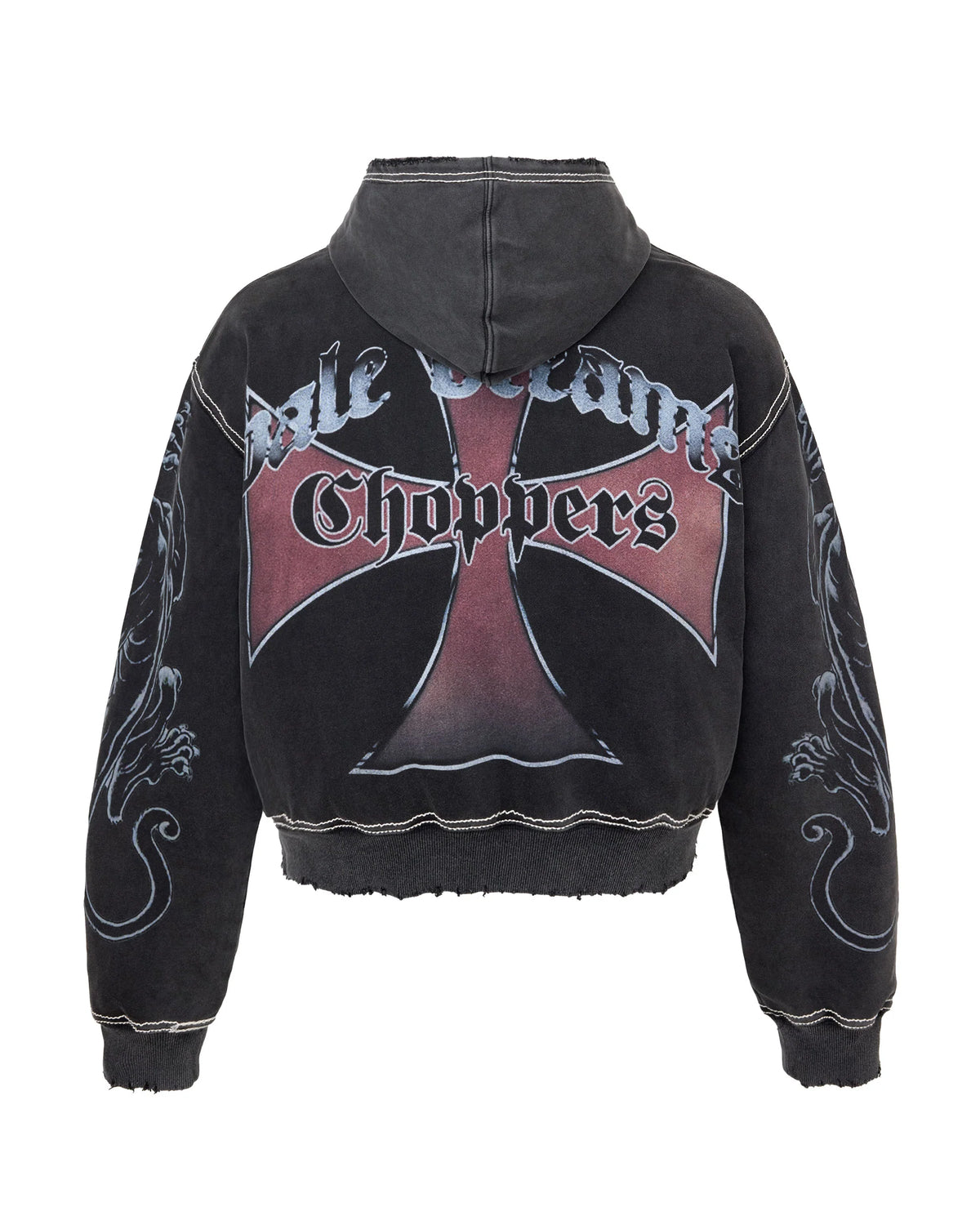 Vale "Hardy Boyz" Black Zip-Up Hoodie