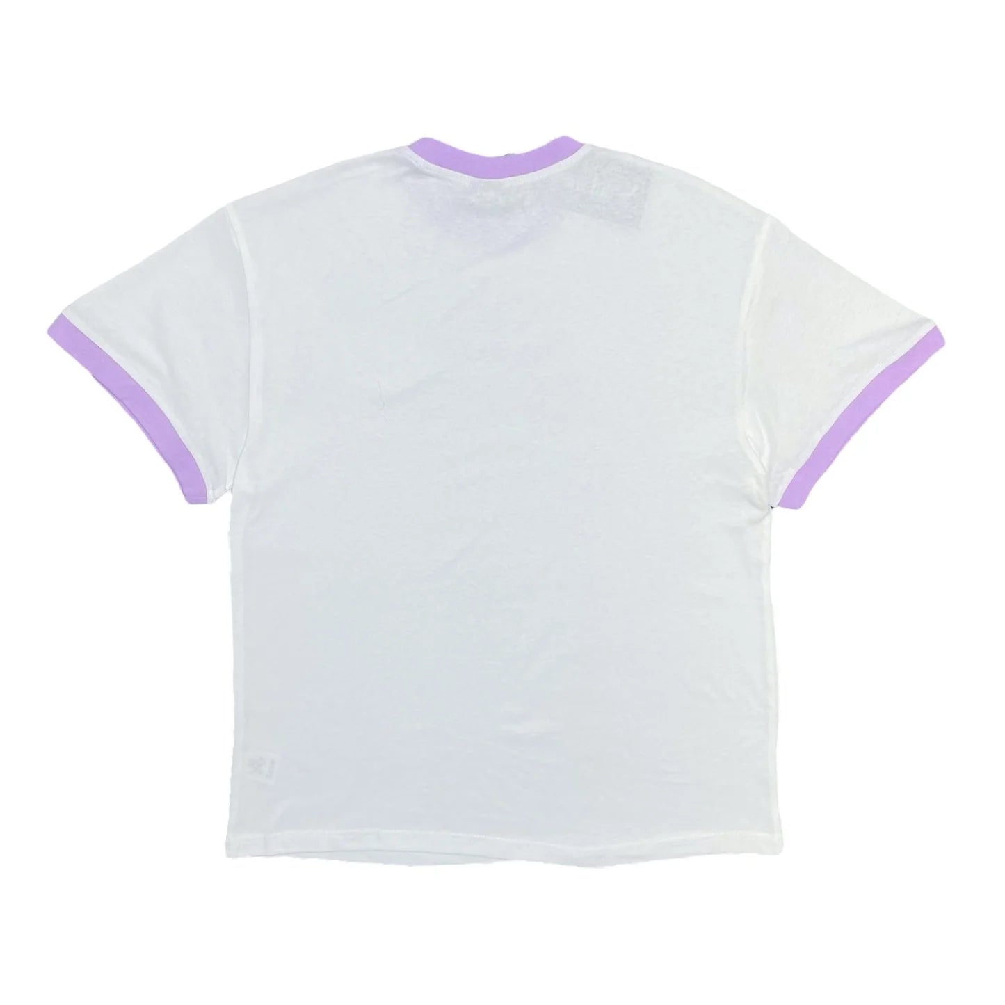 Sinclair "3D Logo Ringer" White/Purple T-Shirt