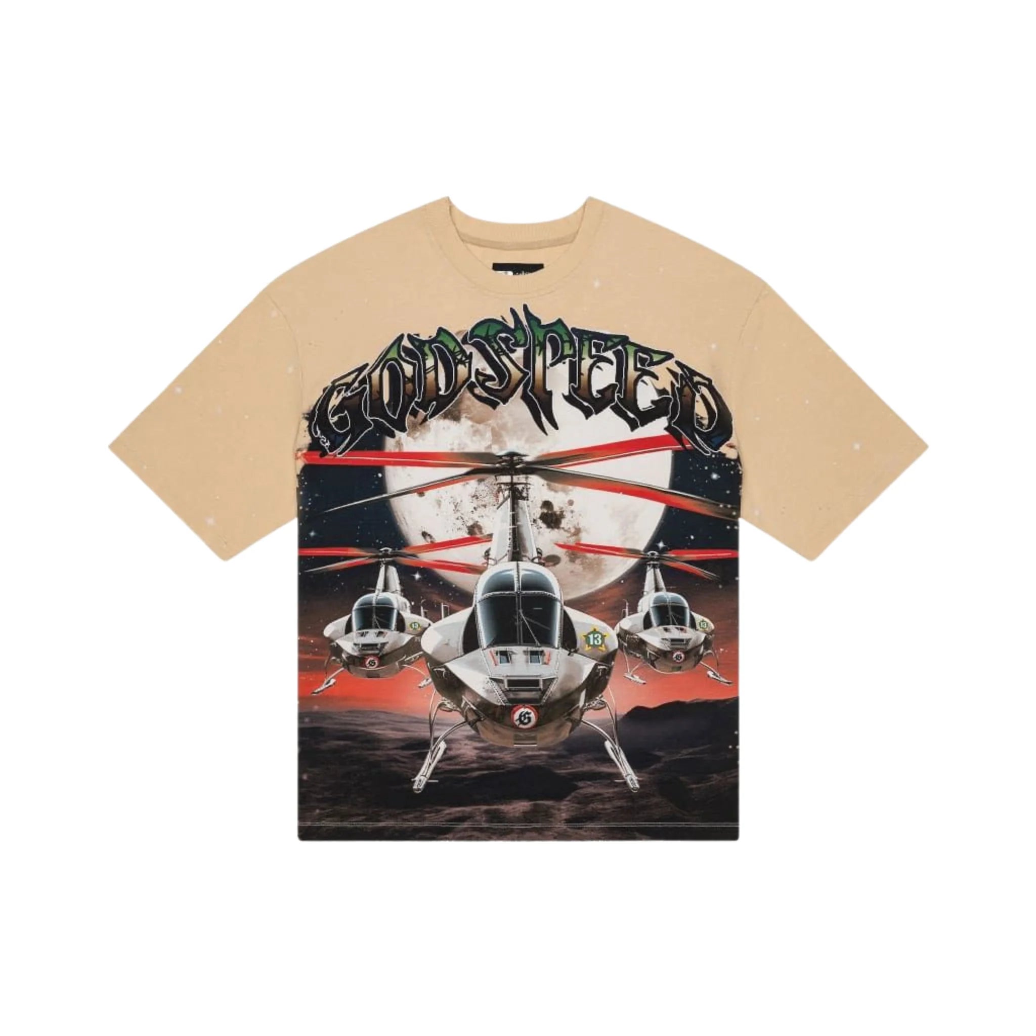 Godspeed "Airstrike" Cream T-Shirt