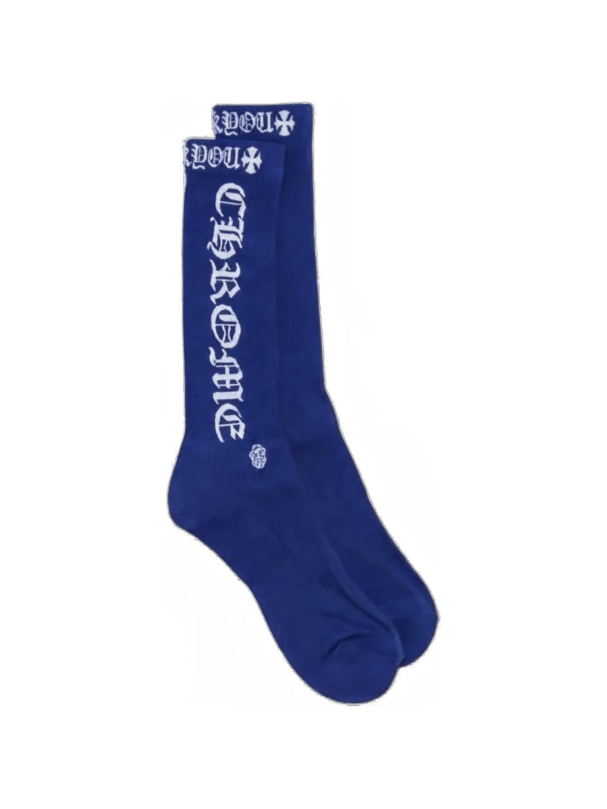 Chrome Hearts "Blue" Socks